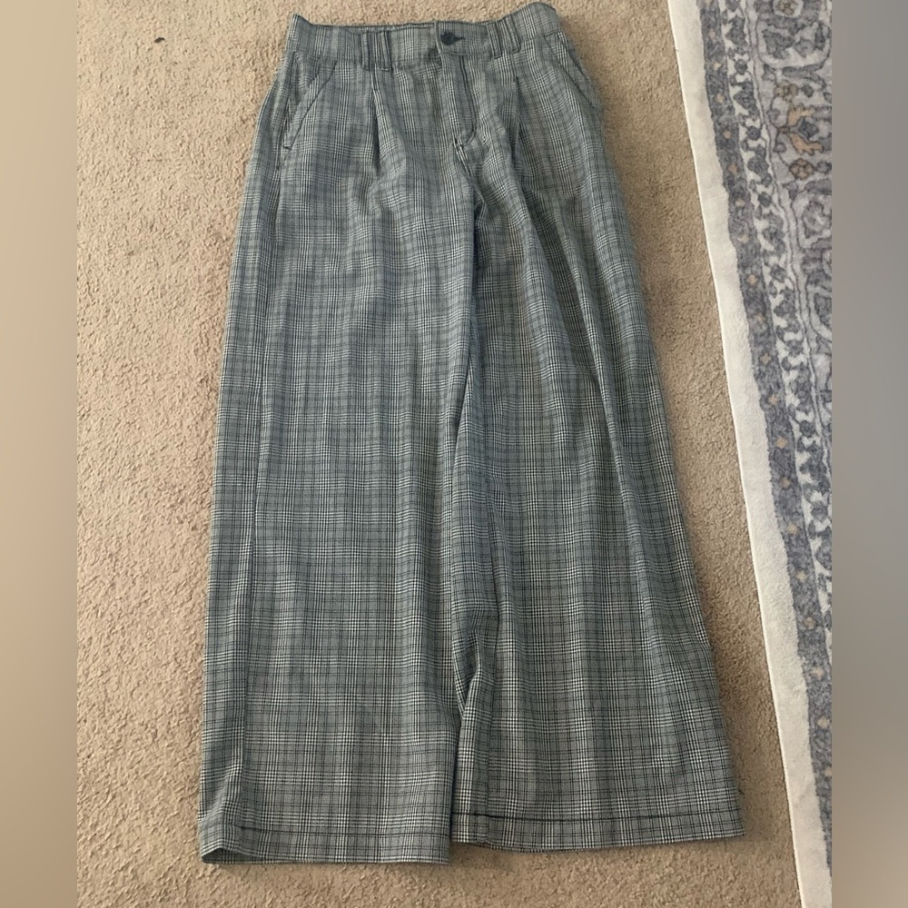 American Eagle Outfitters Gray Dress Pants High-Waisted